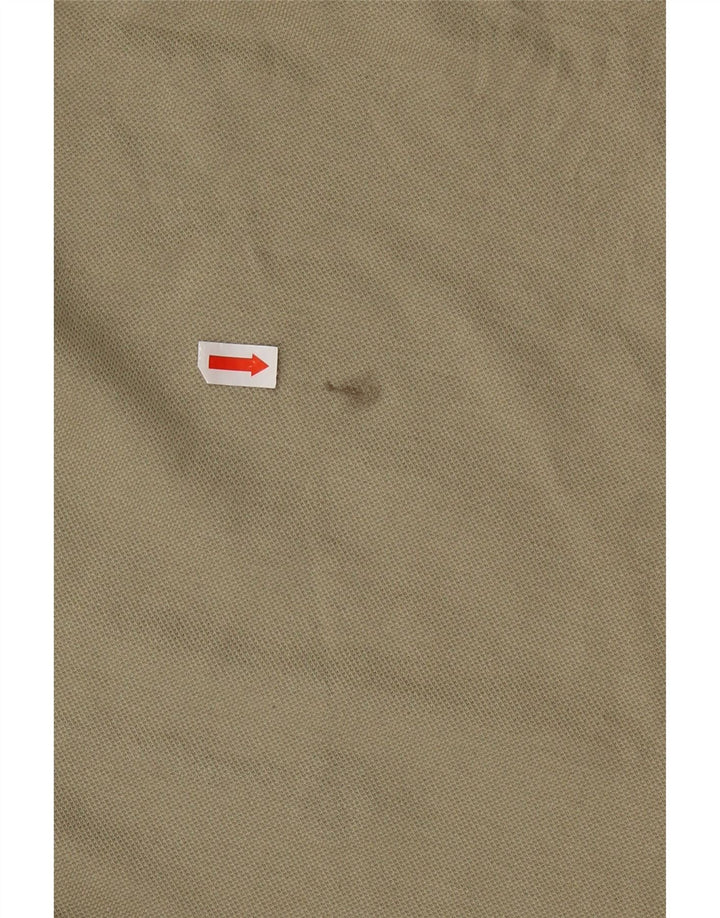 SERGIO TACCHINI Top da uomo a manica lunga grande in cotone kaki