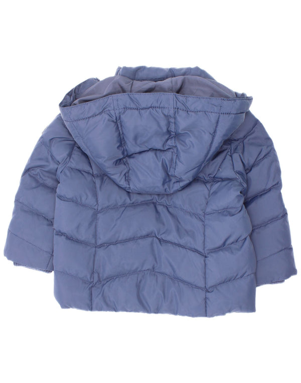 Giacca imbottita con cappuccio Tommy Hilfiger da neonato 12-18 mesi blu navy