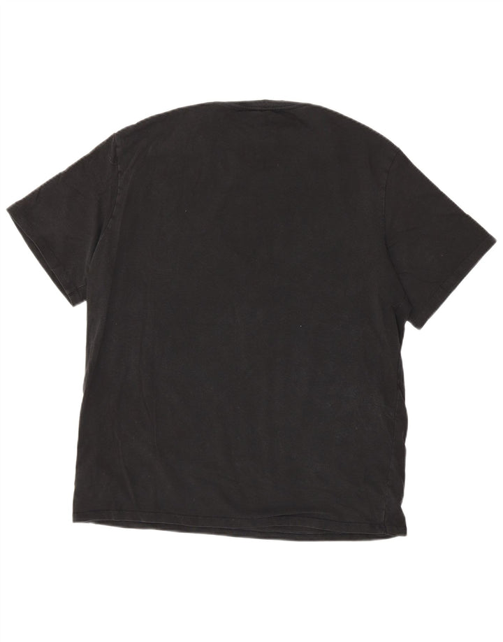 Ted Baker T-shirt da uomo Top grande in cotone nero