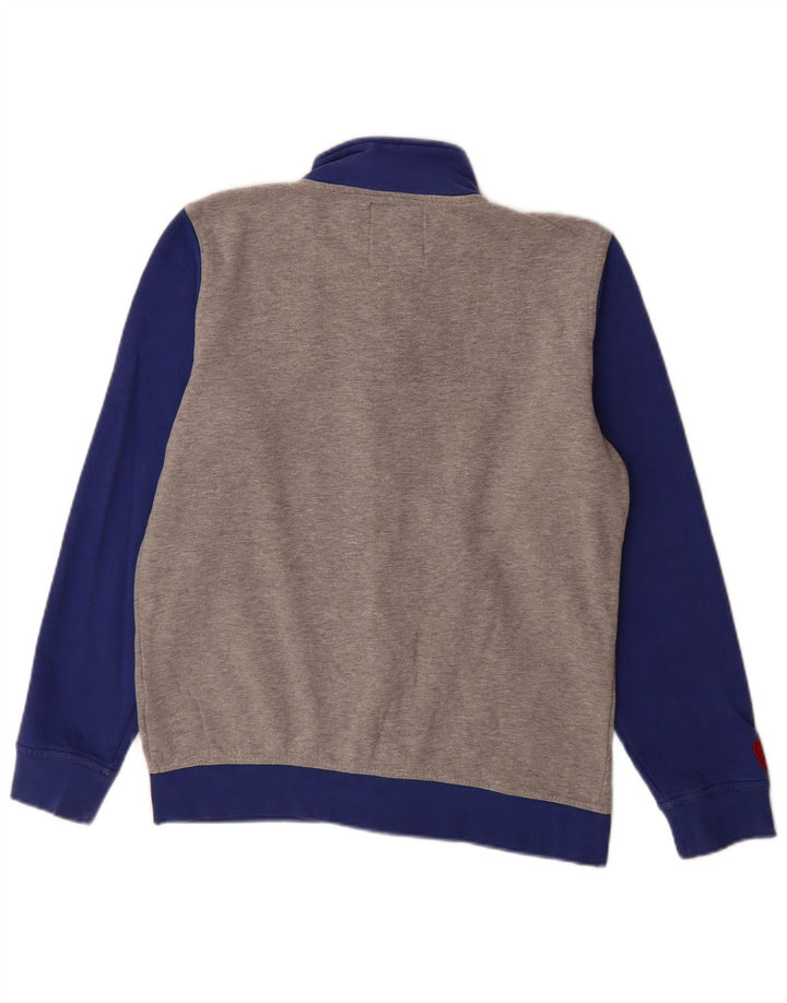 Giacca da tuta da uomo Kappa color grigio medio