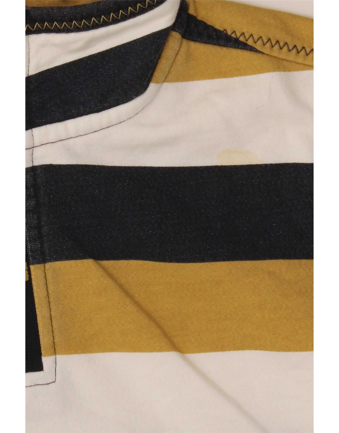 Felpa con collo con zip per ragazzi Fat Face, maglione, 12-13 anni, a righe multicolori