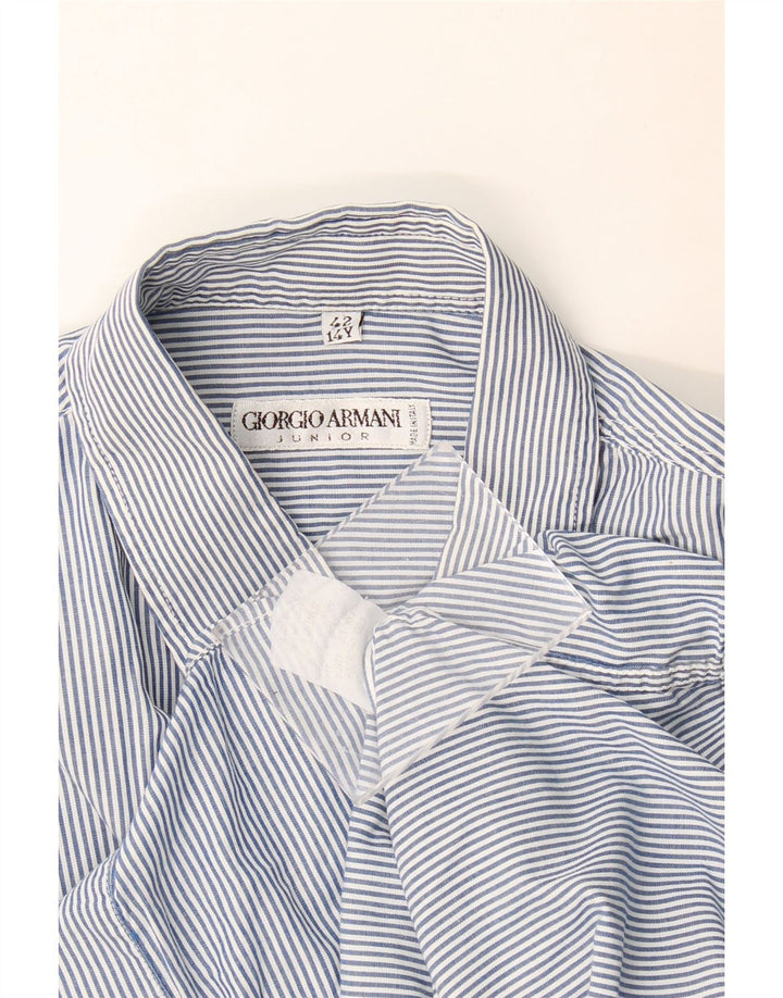 Maglia Giorgio Armani Bambino 13-14 Anni Gessato Blu