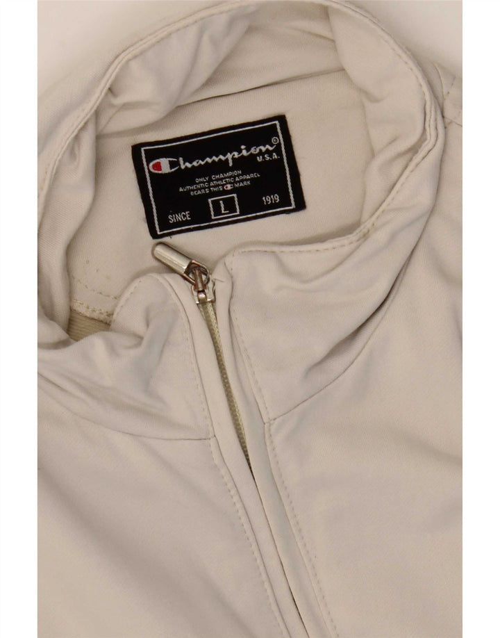 Giacca da tuta da donna Champion UK 16 grande bianco sporco