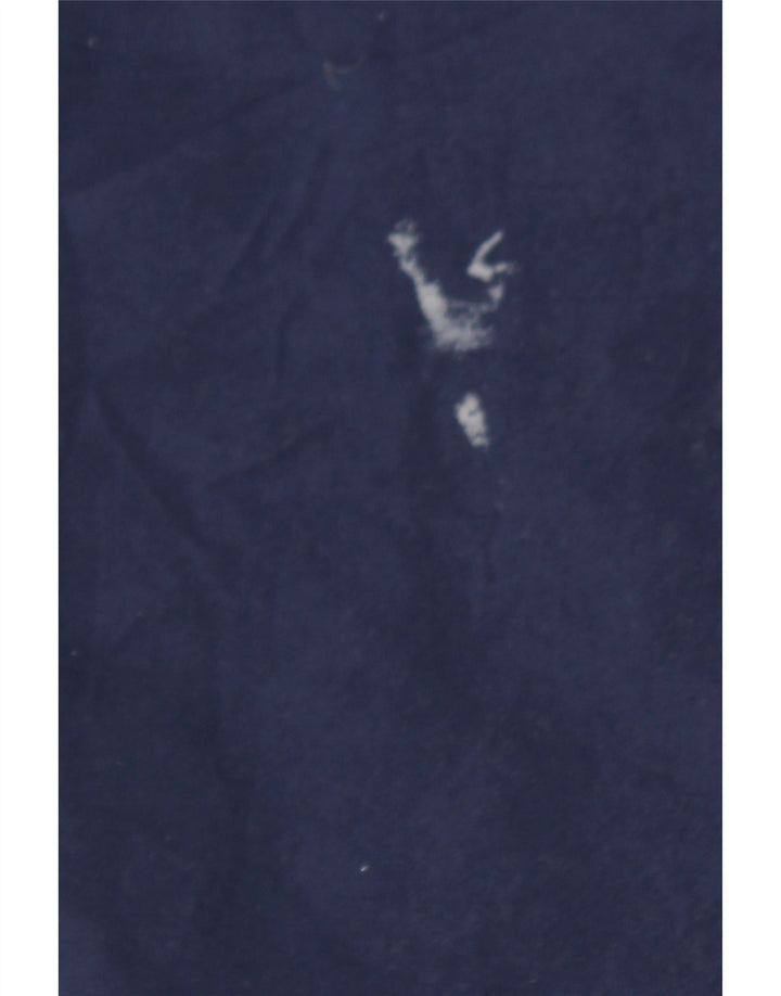 Pantaloni da tuta REEBOK da uomo medio in poliestere blu navy