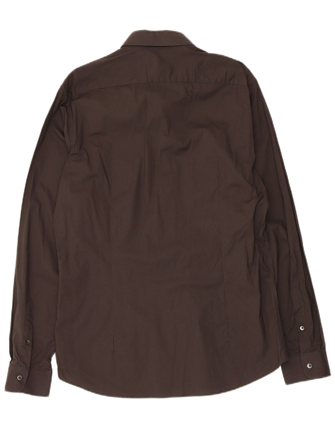 Camicia Reiss da uomo slim fit grande in cotone nero