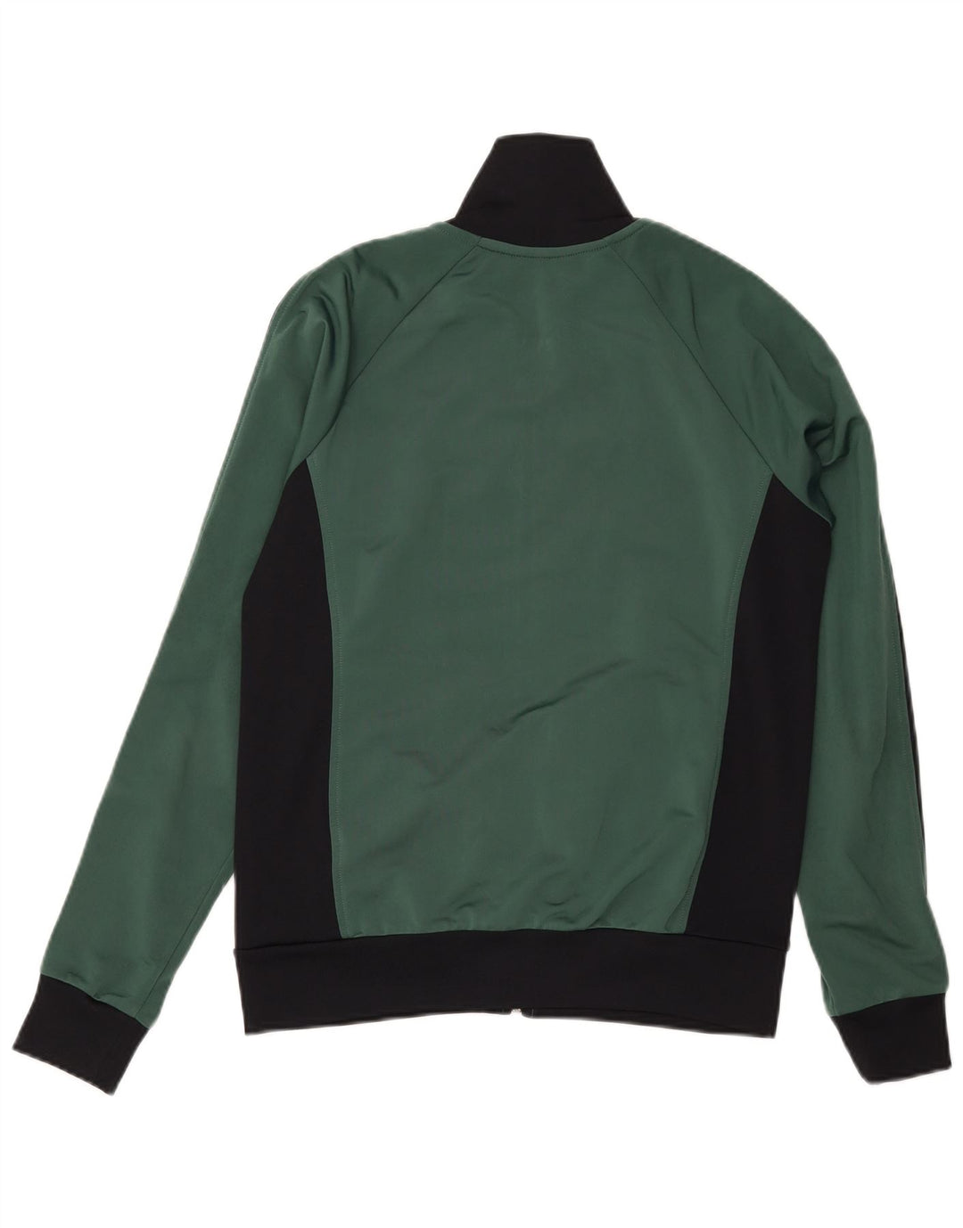 Giacca da ginnastica da donna con grafica Converse UK 14 Colorblock verde medio