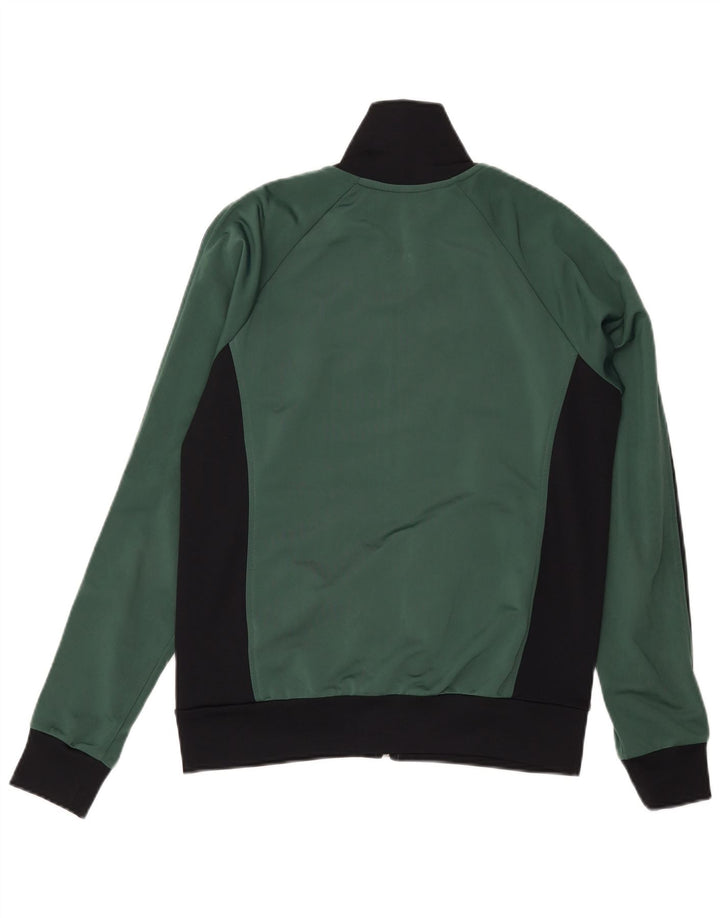 Giacca da ginnastica da donna con grafica Converse UK 14 Colorblock verde medio