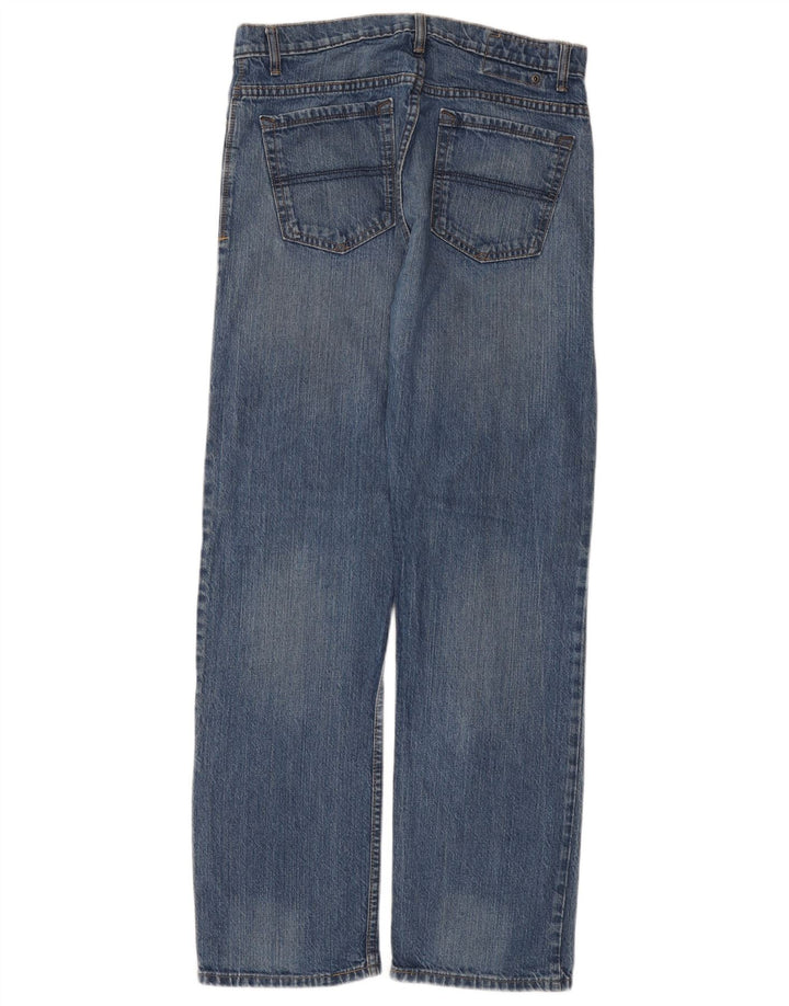 Jeans dritti da uomo Marks & Spencer W32 L31 cotone blu