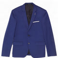 Giacca blazer a 2 bottoni da uomo Zara EU 52 grande blu