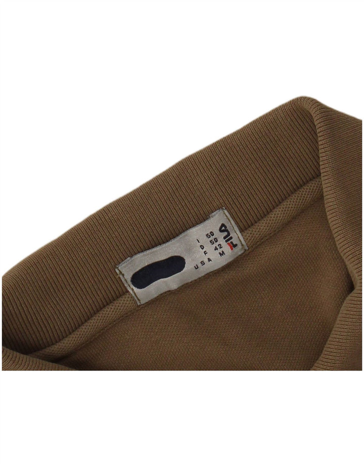 Polo da uomo FILA Marrone medio