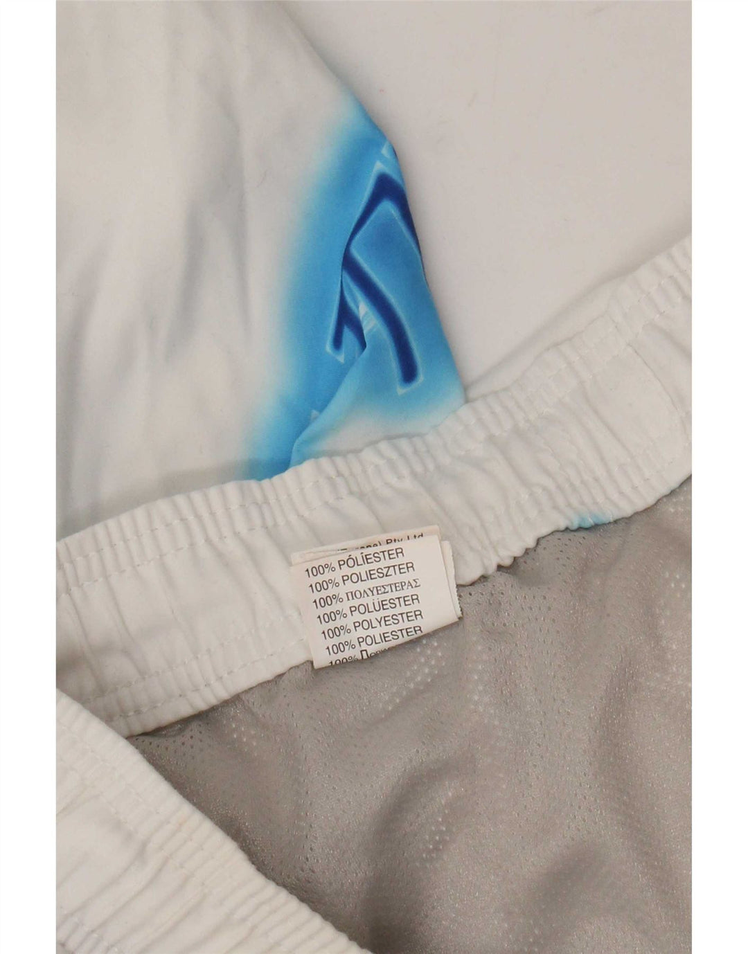 Pantaloncini da bagno grafici da uomo Billabong 2XL poliestere bianco