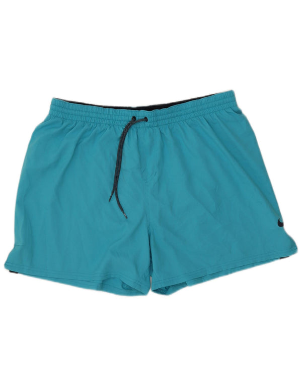 Pantaloncini sportivi da uomo NIKE 2XL blu poliestere