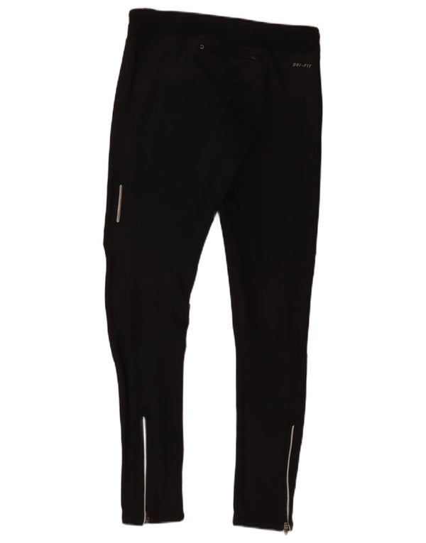 Leggings Nike Dri Fit da donna UK 10 piccoli poliestere nero