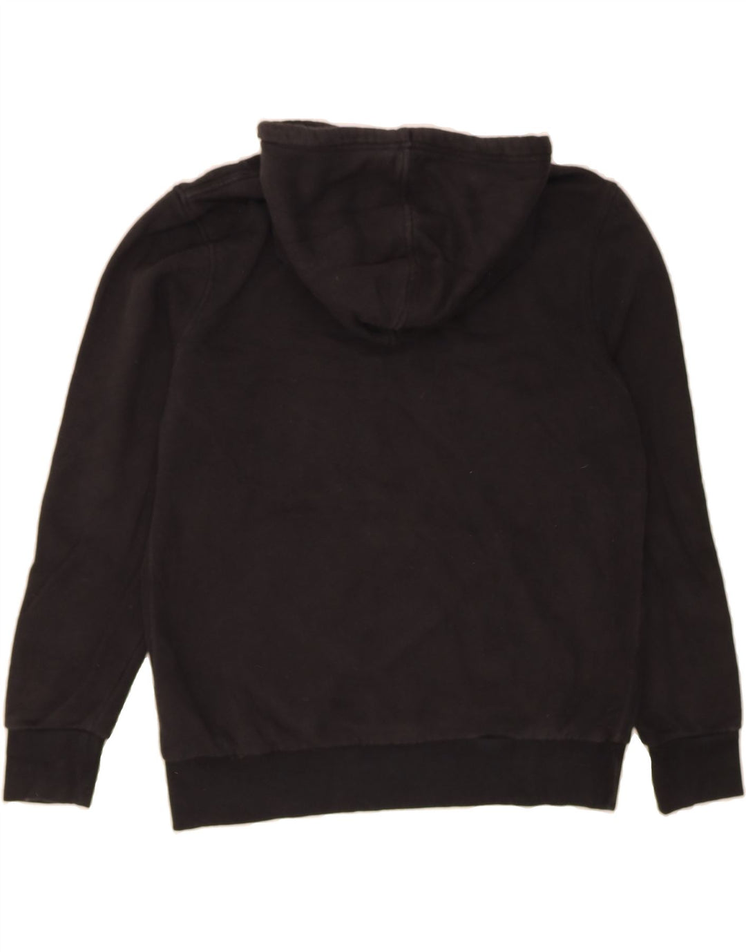 HURLEY Mens Graphic Hoodie Jumper Medium Black Cotton Vintage Hurley and Second-Hand Hurley from Messina Hembry 