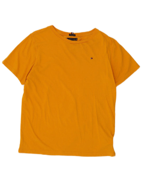 T-shirt da bambino Tommy Hilfiger Top 15-16 anni in cotone giallo
