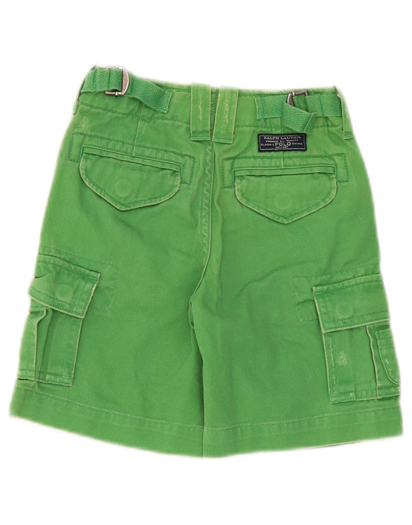 Polo Ralph Lauren Pantaloncini cargo da neonato 18-24 mesi W22 in cotone verde