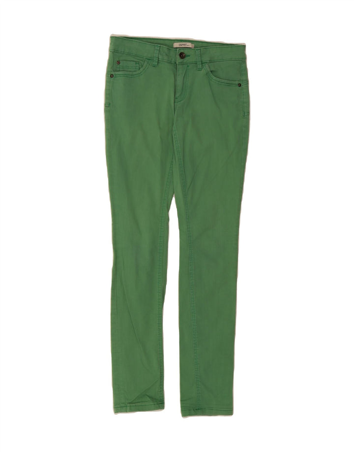 ESPRIT Womens Slim Jeans  W28 L31 Green Cotton Vintage Esprit and Second-Hand Esprit from Messina Hembry 