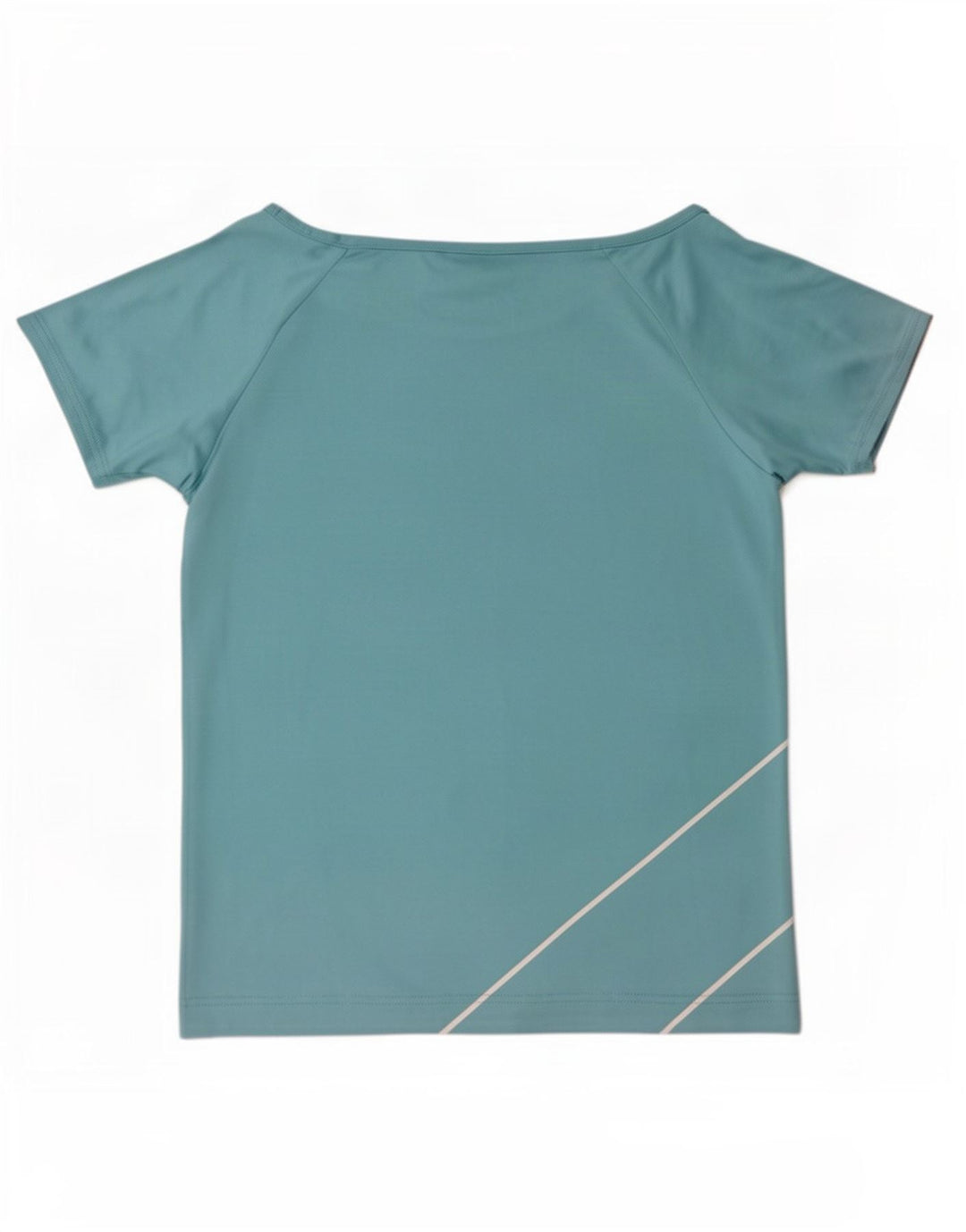 T-shirt grafica da donna Puma UK 14 grande blu