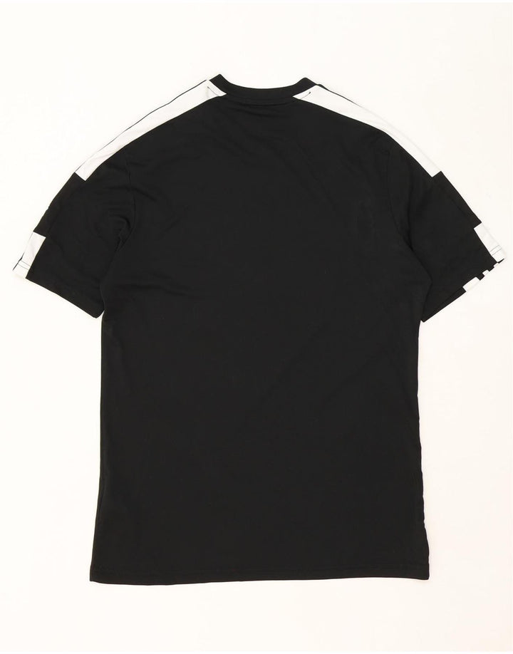 T-shirt Adidas Aeroready da uomo Top in poliestere color block medio nero