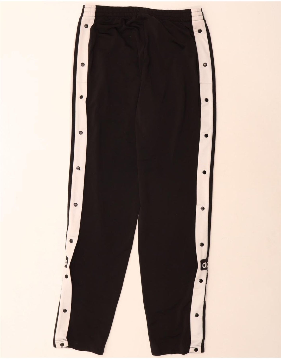 Pantaloni da tuta con grafica ADIDAS da uomo, poliestere color block medio nero