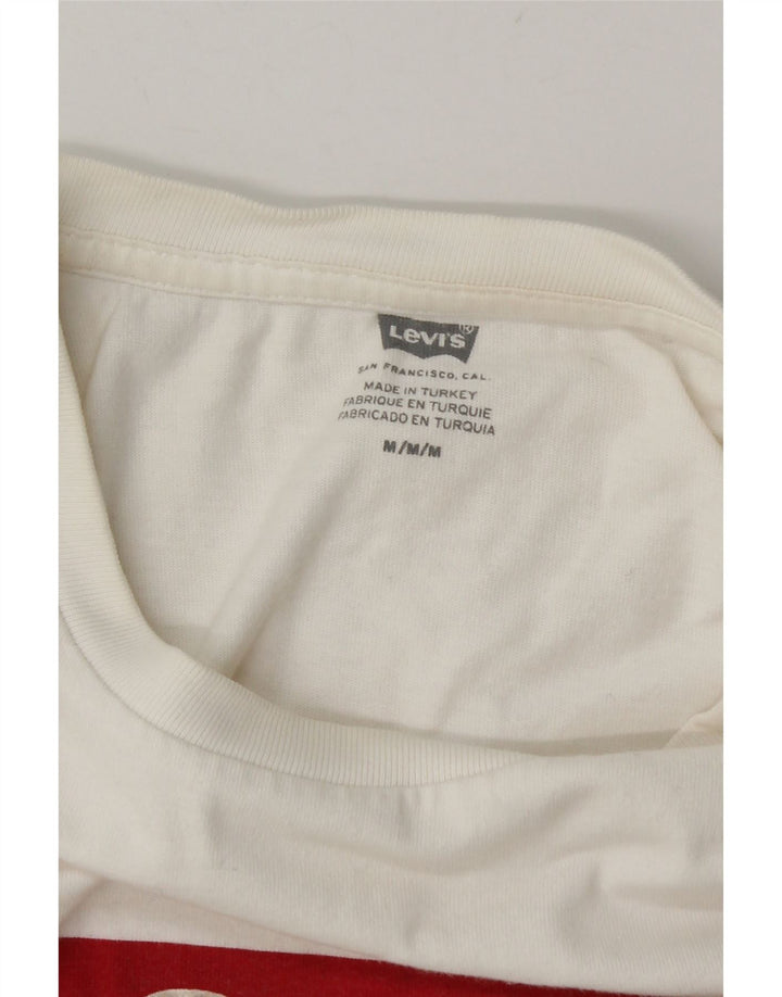 T-shirt grafica da uomo Levi's Top color bianco medio