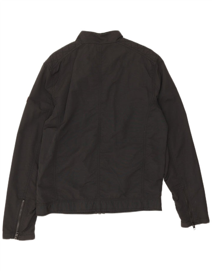 Giubbotto bomber da uomo Tommy Hilfiger UK 38 medio nero poliammide