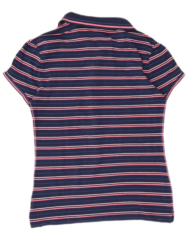 Polo da donna Champion Herritage Fit UK 18 XL Cotone a righe blu navy