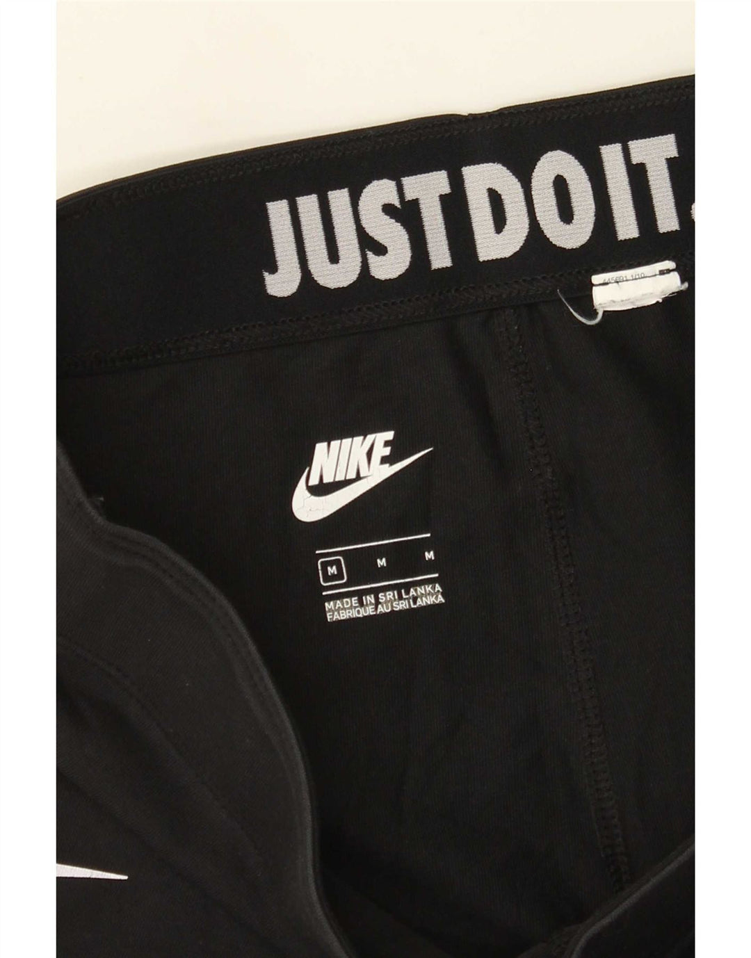 Leggings grafici Nike da donna UK 12 medio nero
