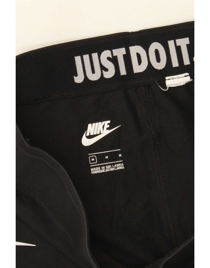 Leggings grafici Nike da donna UK 12 medio nero