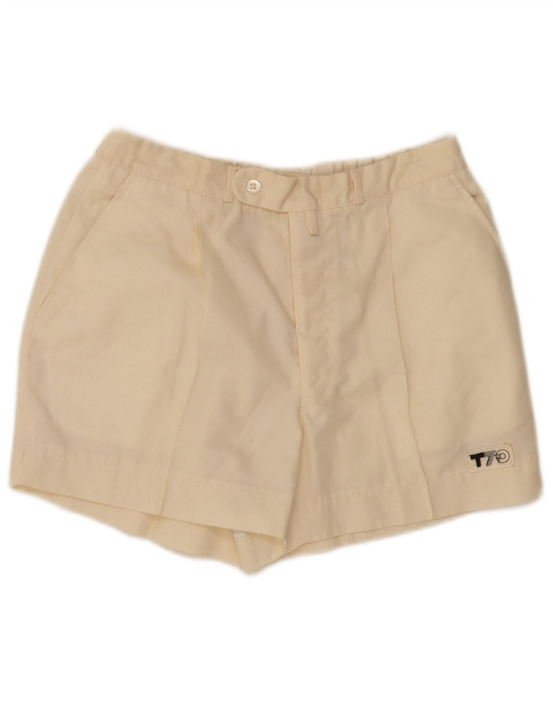 Pantaloncini chino da donna VINTAGE W28 medi bianco sporco