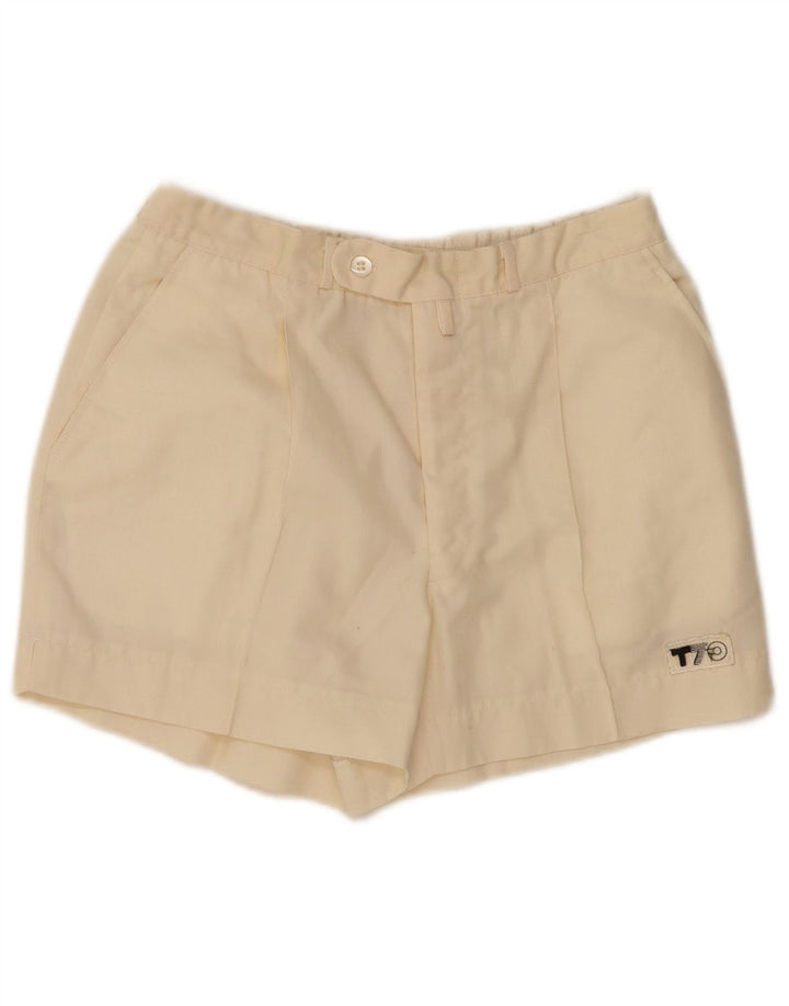 Pantaloncini chino da donna VINTAGE W28 medi bianco sporco