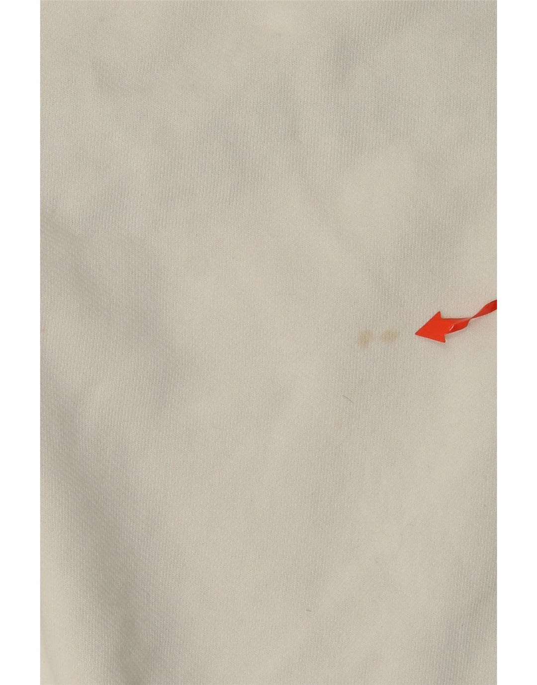 RICHMOND Felpa con grafica oversize da donna UK 10 Small Bianca