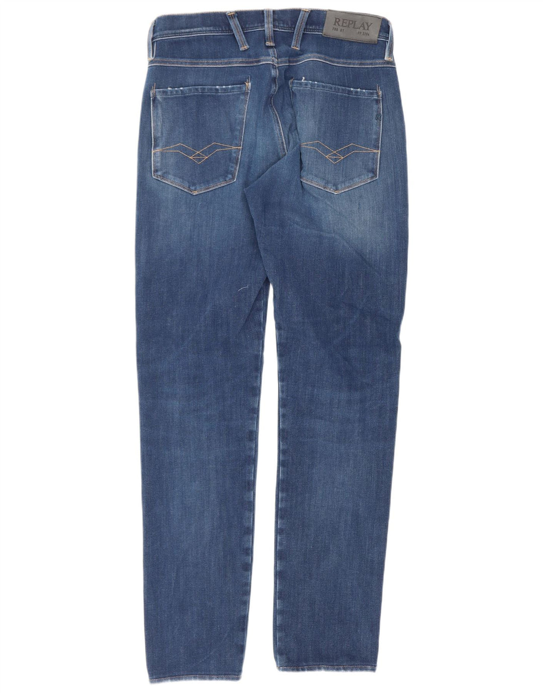 Jeans slim da uomo Replay W28 L30 cotone blu