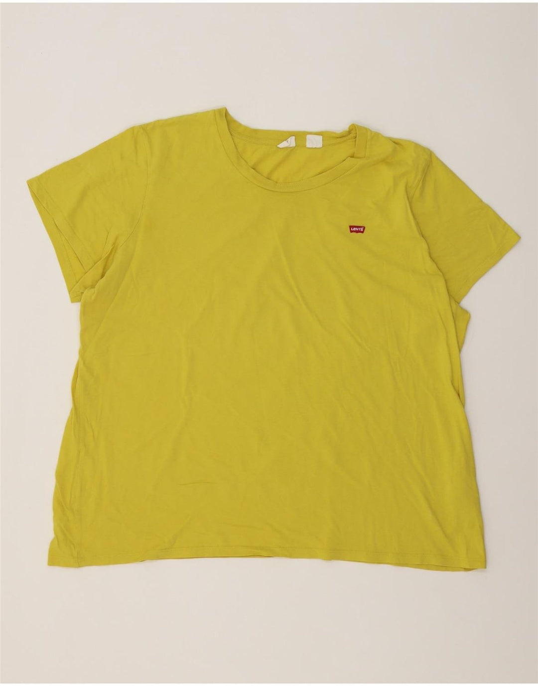 T-shirt da uomo Levi's Top 3XL in cotone giallo