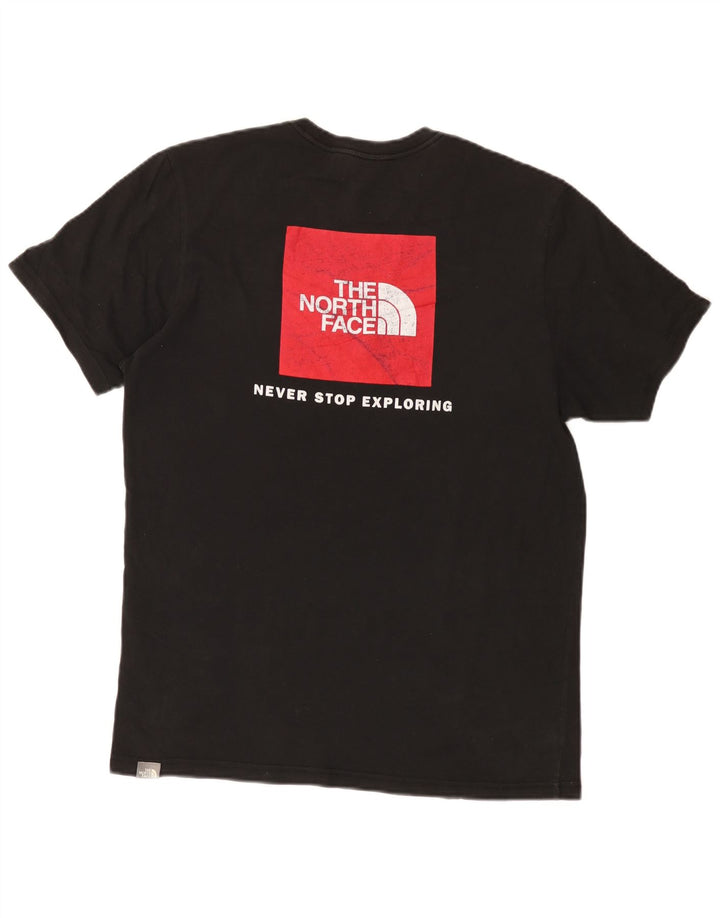 T-shirt grafica da uomo The North Face Top in cotone nero medio