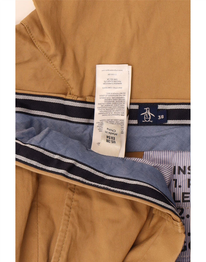 Pantaloncini chino da uomo Penguin W38 XL cotone kaki