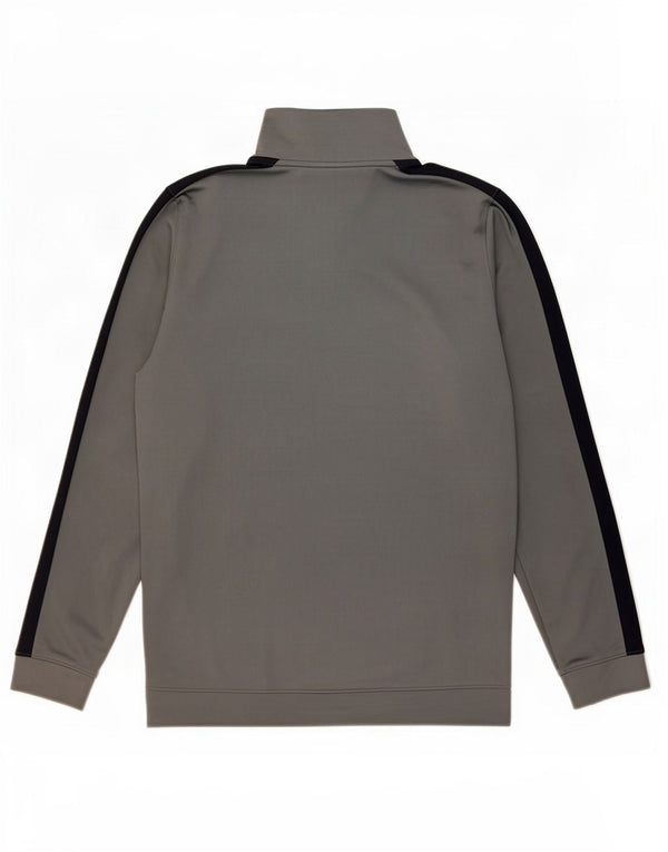 Giacca da tuta da uomo Under Armour in poliestere color block grigio medio