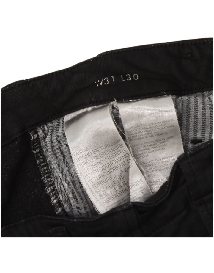 Pantaloni cargo slim da donna Calvin Klein W31 L27 cotone nero