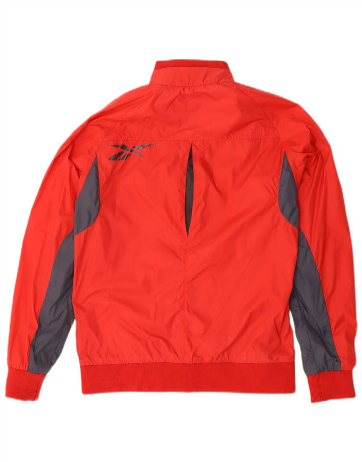 Giacca da ginnastica da uomo Reebok Small Red Colourblock in poliammide
