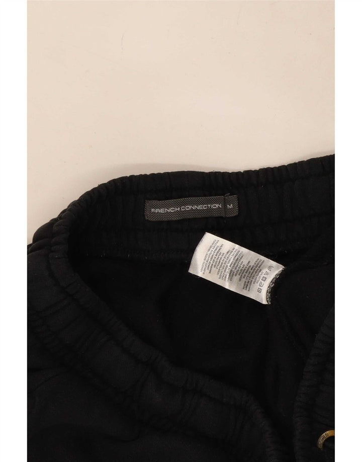 Pantaloncini sportivi da uomo French Connection medio cotone nero