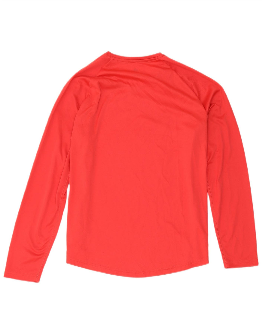 Top Adidas Climalite da donna a manica lunga UK 16/18 Large Rosso Poliestere