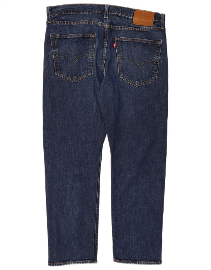 Jeans dritti da uomo LEVI'S W36 L27 cotone blu