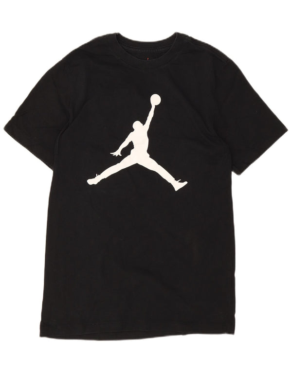 T-shirt grafica Jordan da uomo con vestibilità standard, piccola, nera