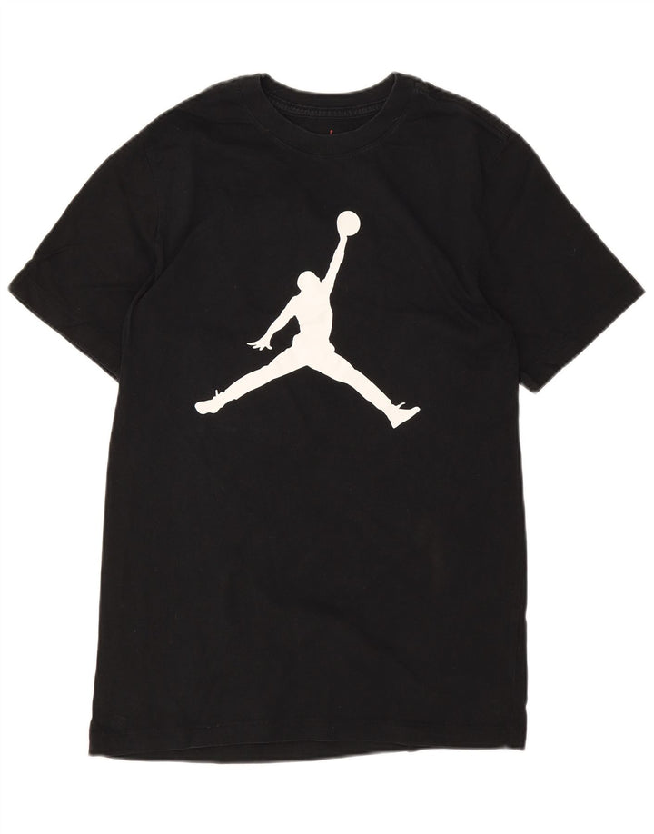 T-shirt grafica Jordan da uomo con vestibilità standard, piccola, nera