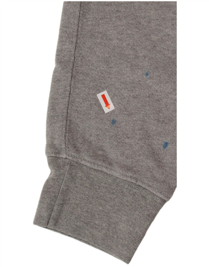 Maglione con cappuccio grafico da donna LEVI'S UK 14 Cotone grigio medio
