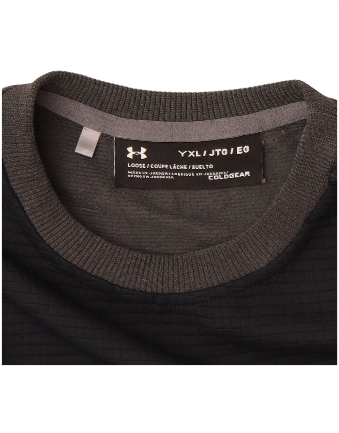 Felpa da bambino UNDER ARMOUR Cold Gear 13-14 anni XL grigia