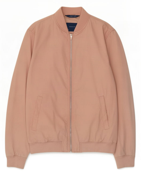 Giubbotto bomber da uomo Zara UK 38 rosa medio