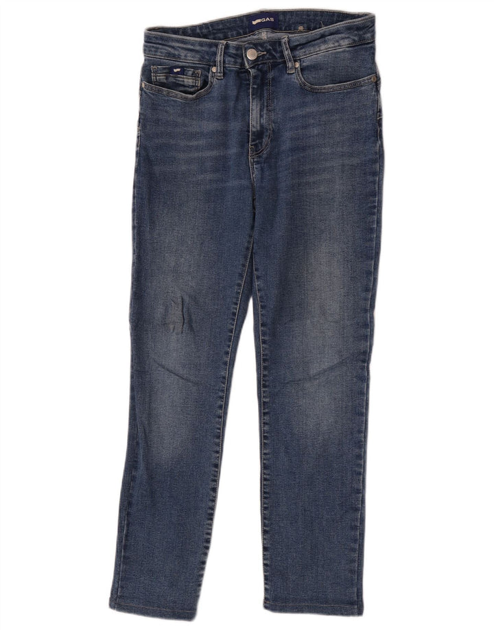 Jeans slim da donna Gas W27 L26 cotone blu