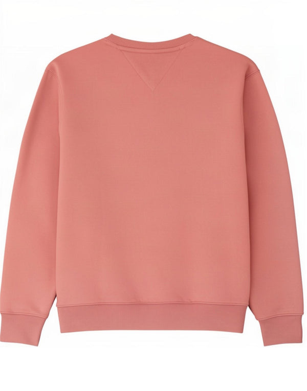 Tommy Hilfiger Uomo Felpa Maglione Grande Cotone Rosa