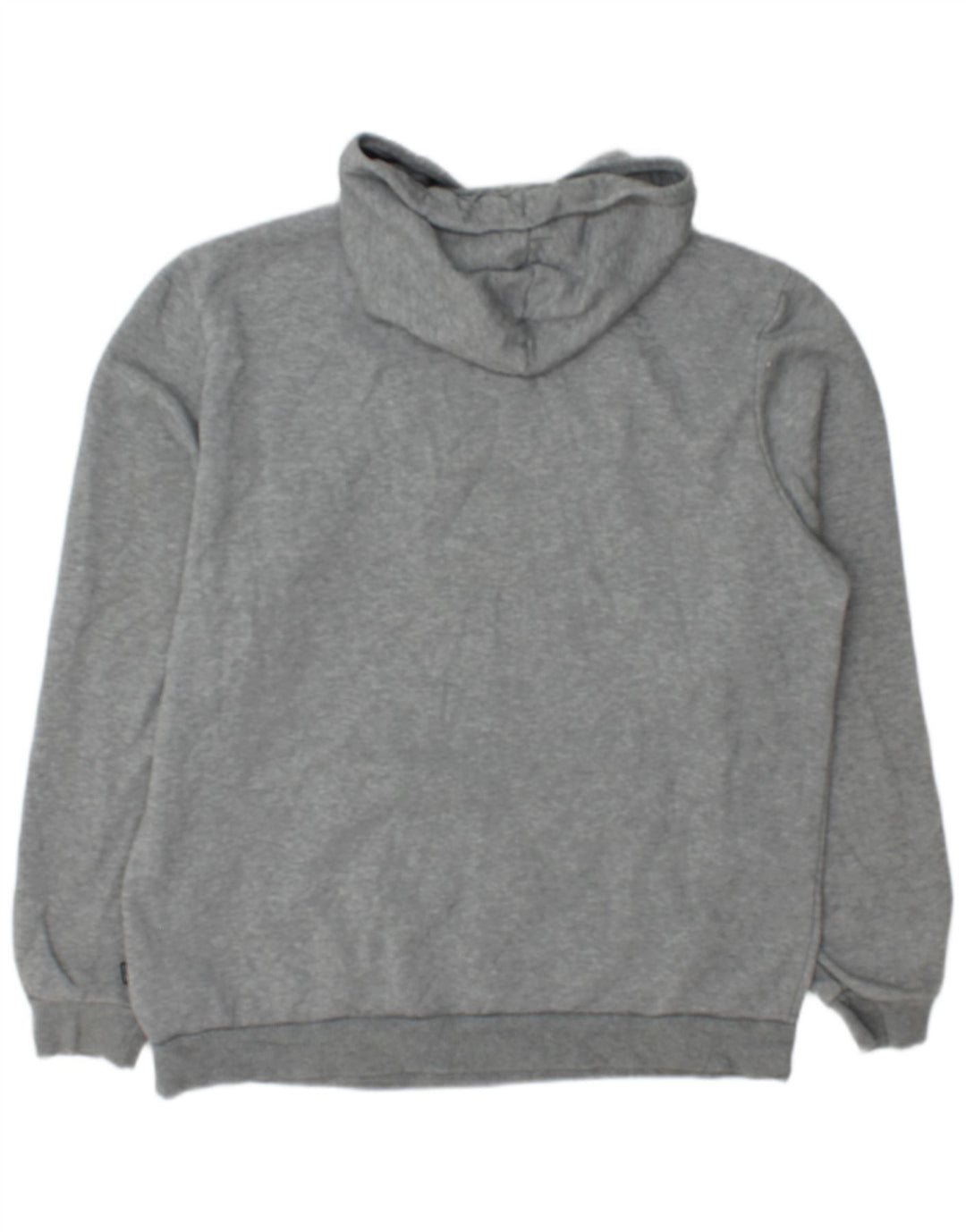 Felpa con cappuccio grafica da uomo Puma Large in cotone grigio